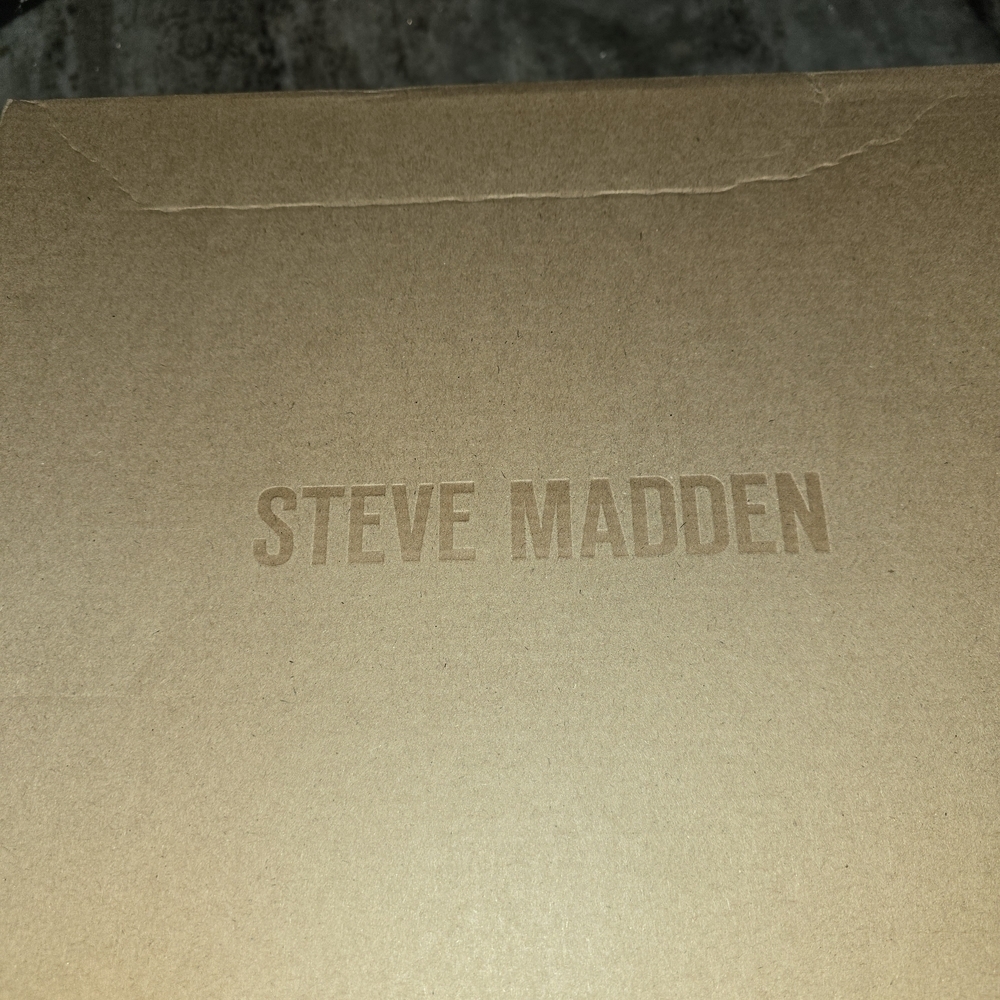 Steve Madden Black Lace-Up Women's Boots - Picture 3 of 10